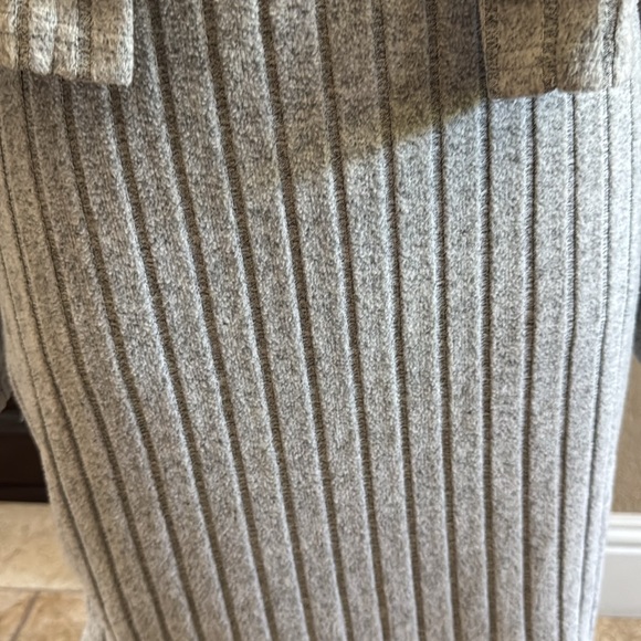 SHEIN Women’s Dress And Cardigan Set Brushed Ribbed Knit heather gray size XL - Picture 3 of 14